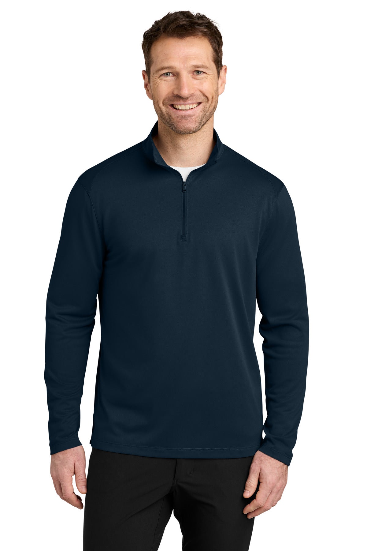 Port Authority Wearever Performance Pique 1/4-Zip K241 River Blue Navy
