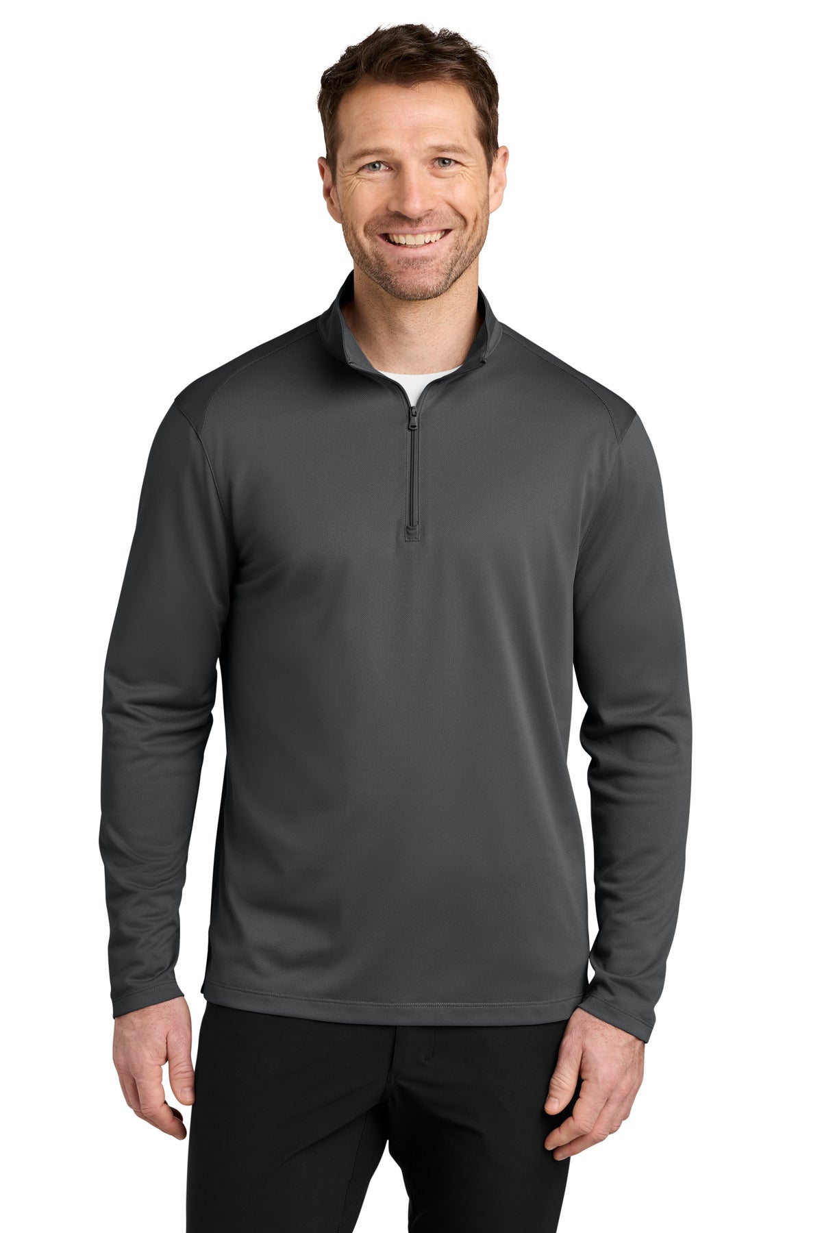 Port Authority Wearever Performance Pique 1/4-Zip K241 Storm Grey
