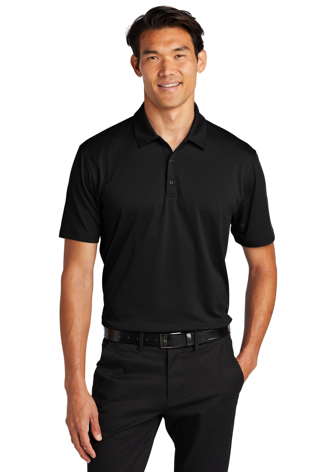 Port Authority Performance Staff Polo K398 Black
