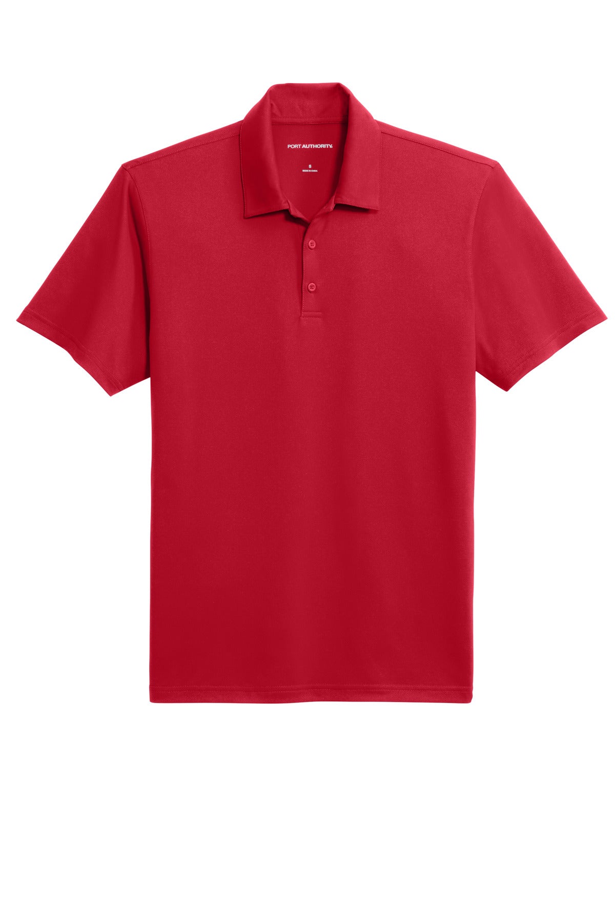Port Authority Performance Staff Polo K398 Engine Red