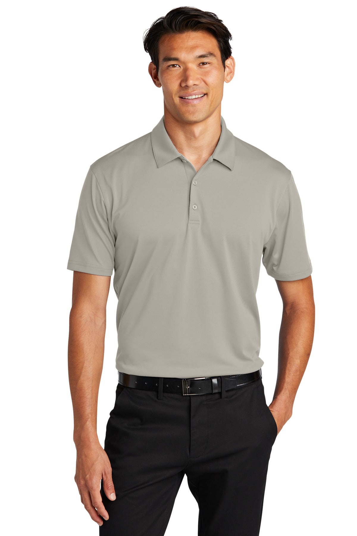 Port Authority Performance Staff Polo K398 Silver