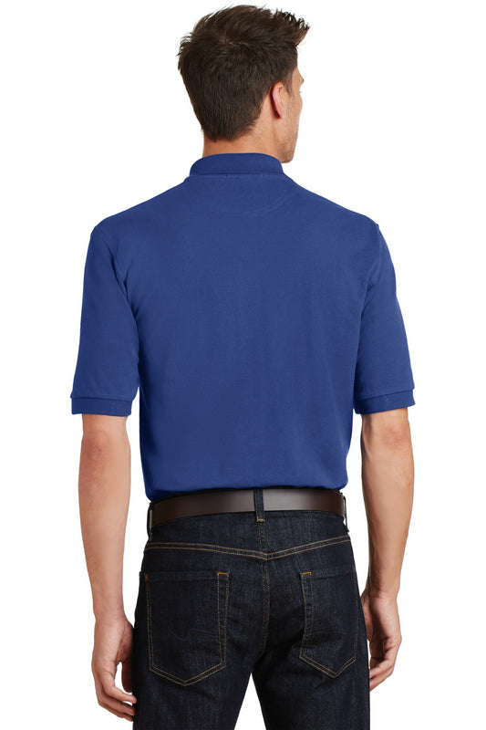 Port Authority Heavyweight Cotton Pique Polo with Pocket.  K420P Royal