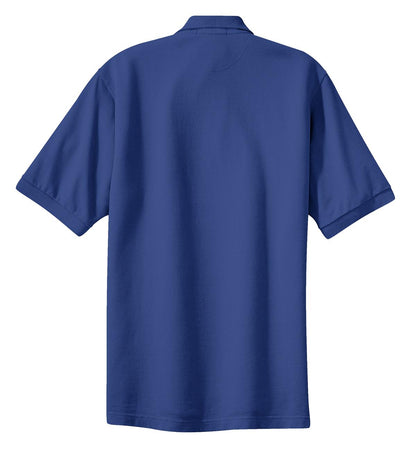 Port Authority Heavyweight Cotton Pique Polo.  K420 Royal