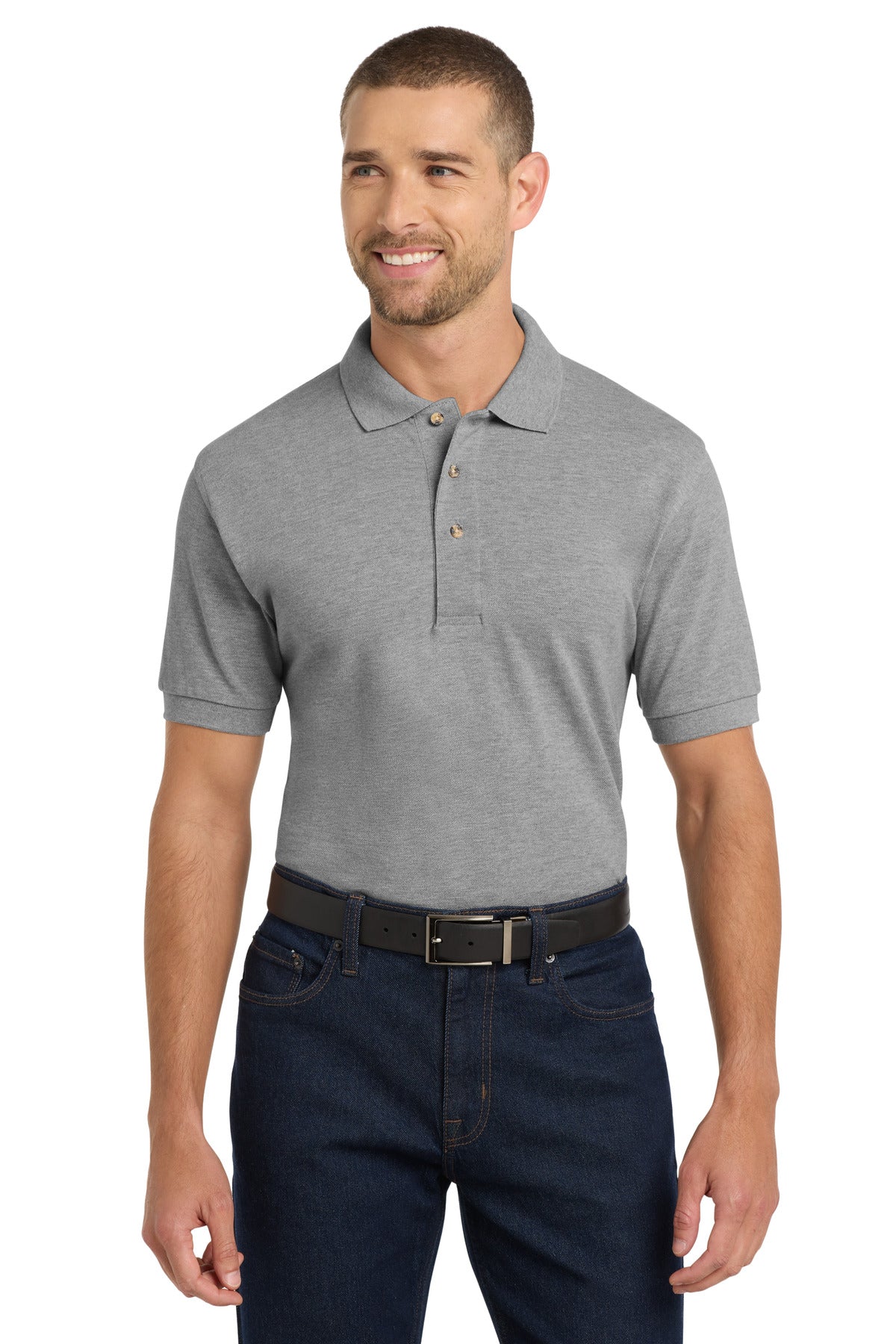 Port Authority Heavyweight Cotton Pique Polo K420 Oxford