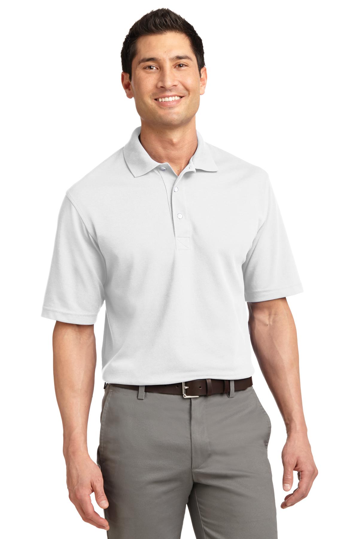 Port Authority Rapid Dry Polo.  K455 White