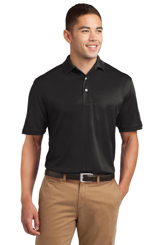 Sport-Tek Tall Dri-Mesh Polo. TK469 Black Tall