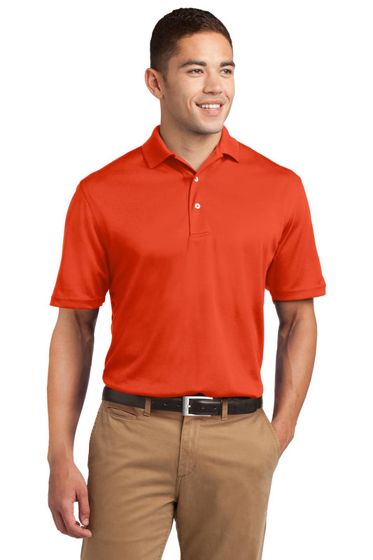 Sport-Tek Dri-Mesh Polo.  K469 Bright Orange