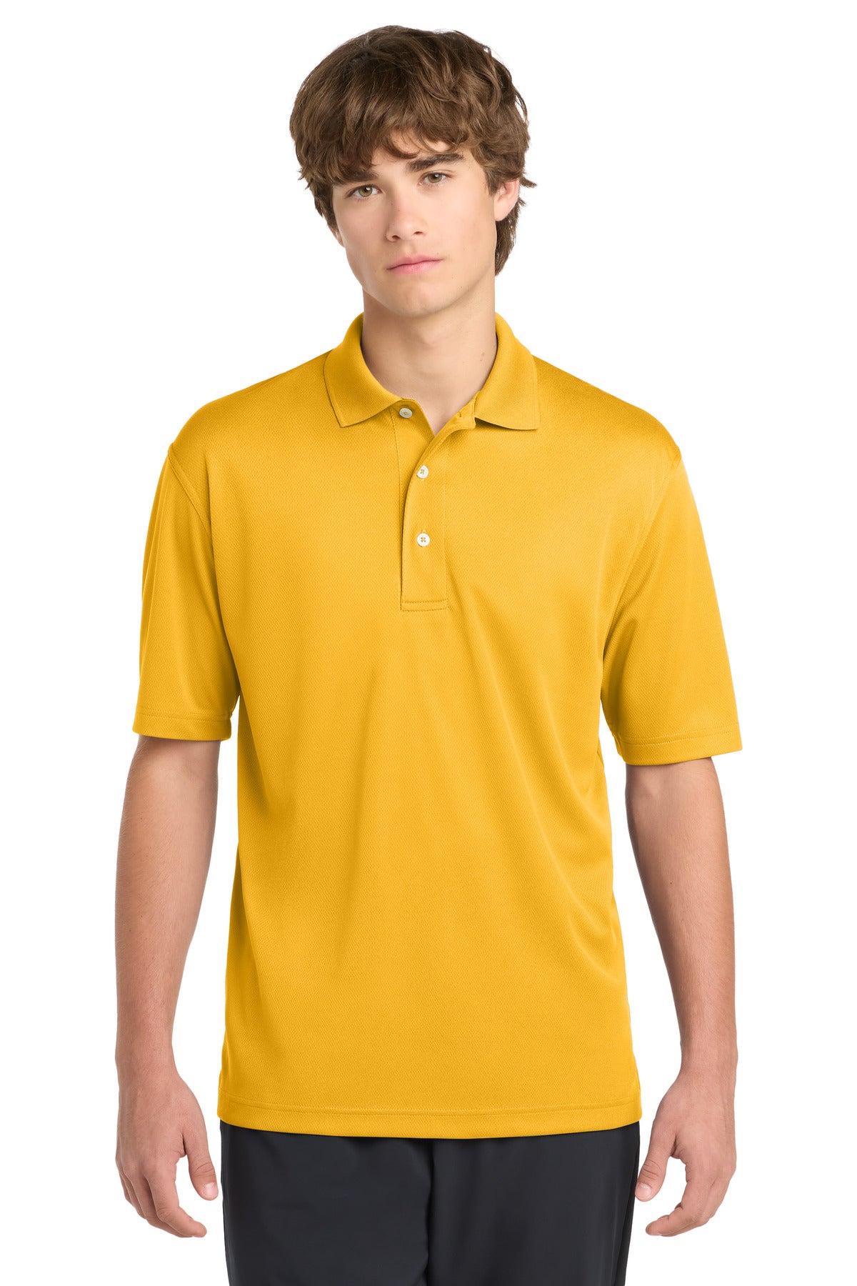 Sport-Tek Dri-Mesh Polo K469 Gold