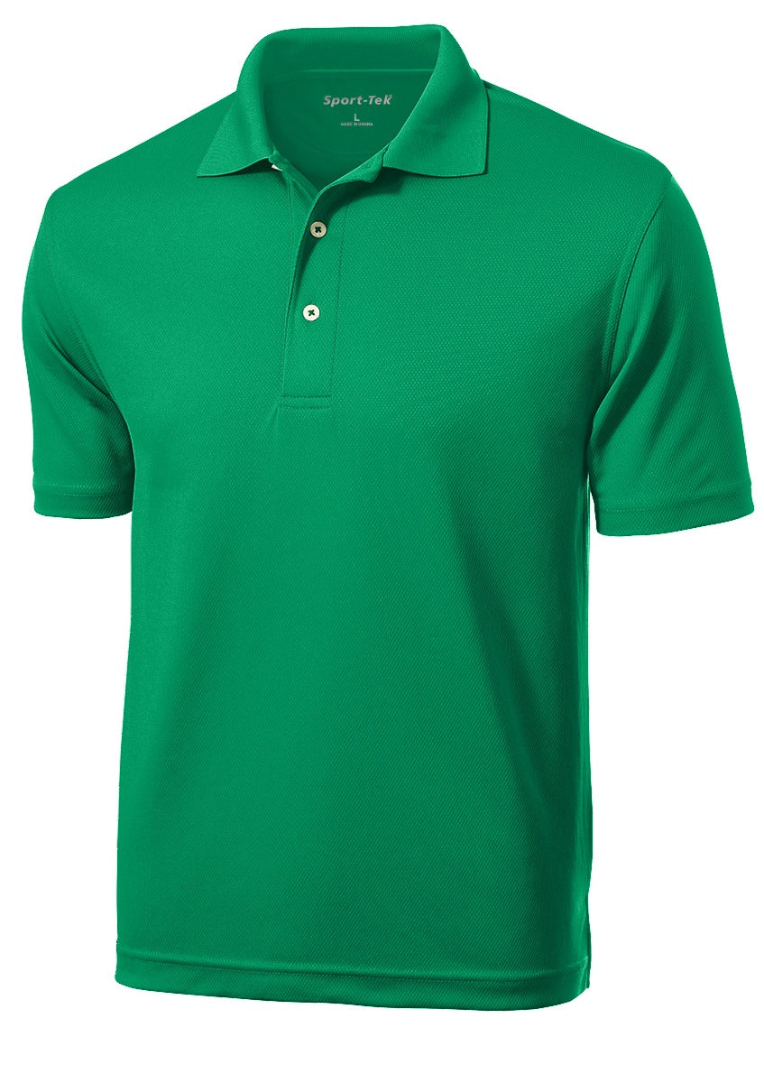 Sport-Tek Dri-Mesh Polo.  K469 Kelly Green