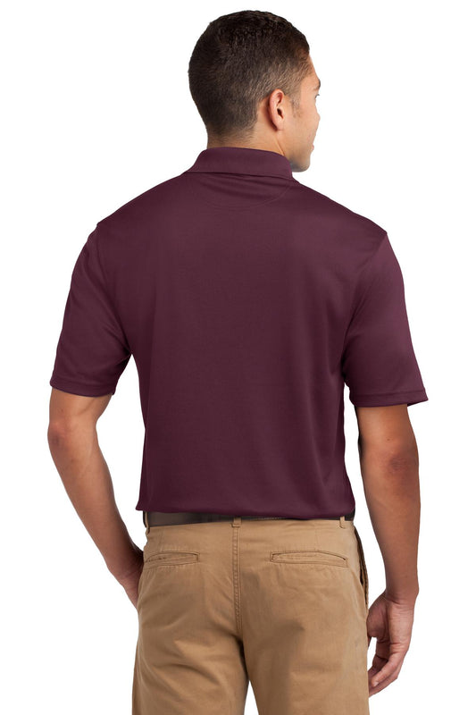 Sport-Tek Dri-Mesh Polo.  K469 Maroon
