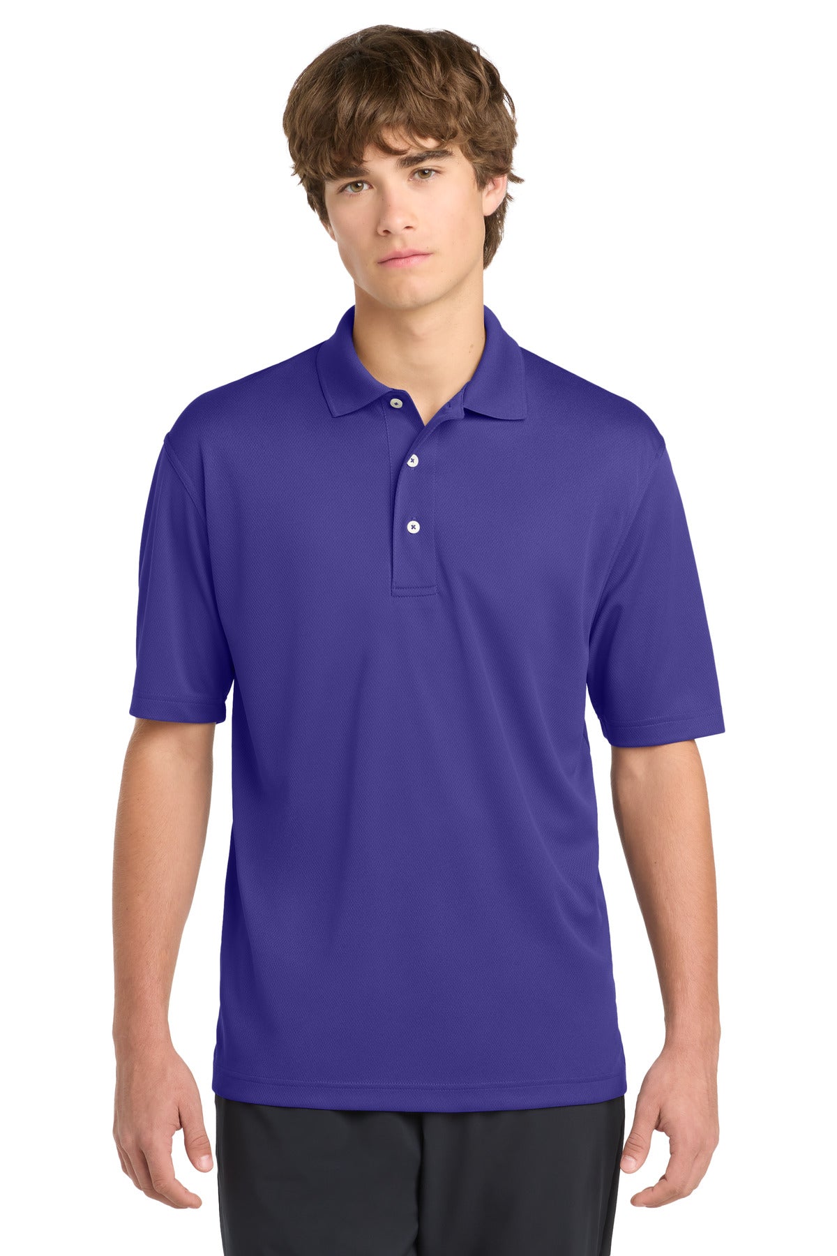 Sport-Tek Dri-Mesh Polo K469 Purple
