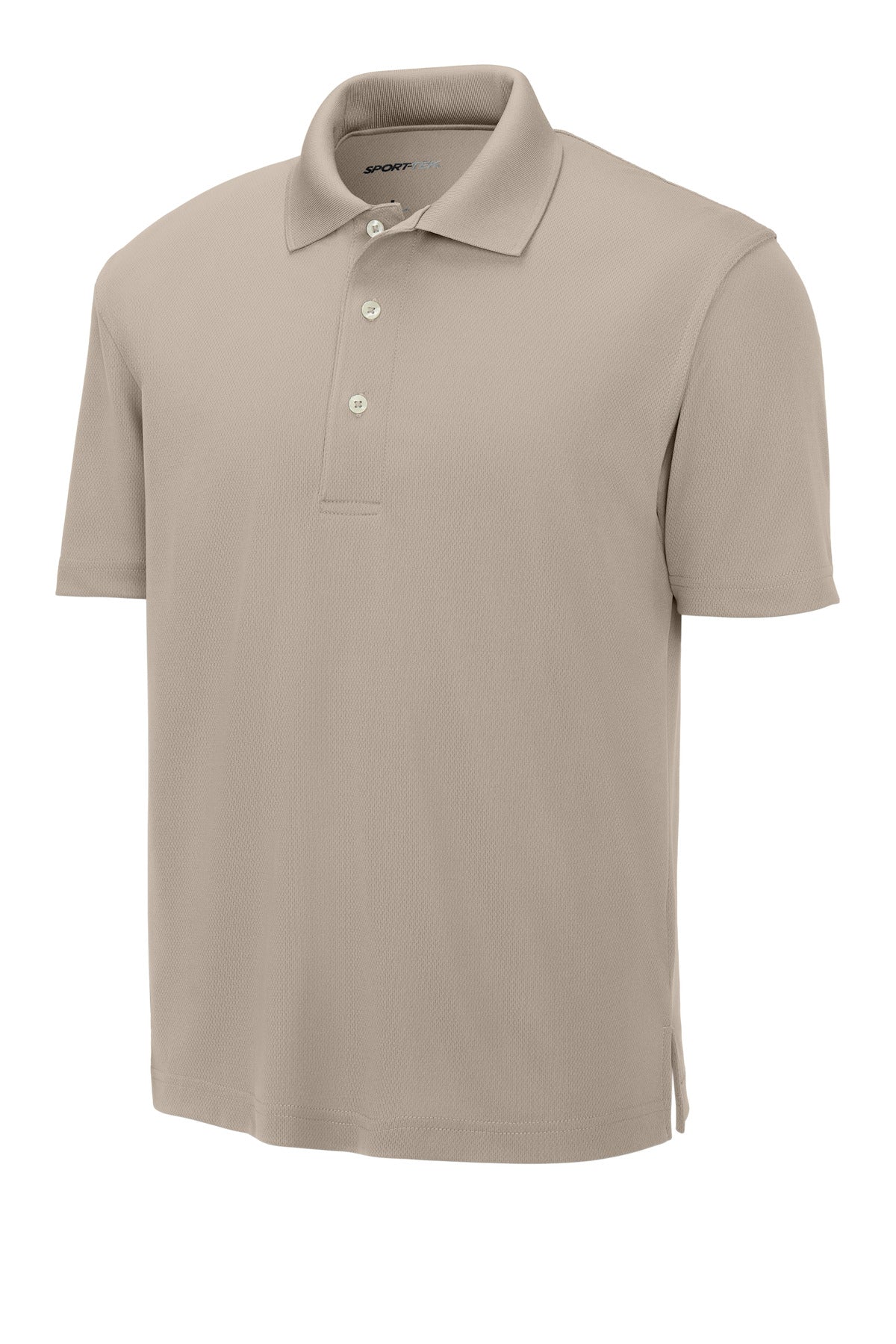Sport-Tek Dri-Mesh Polo.  K469 Sandstone