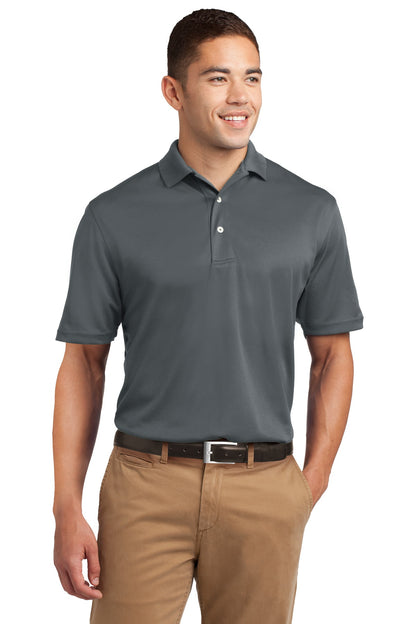 Sport-Tek Tall Dri-Mesh Polo. TK469 Steel Tall