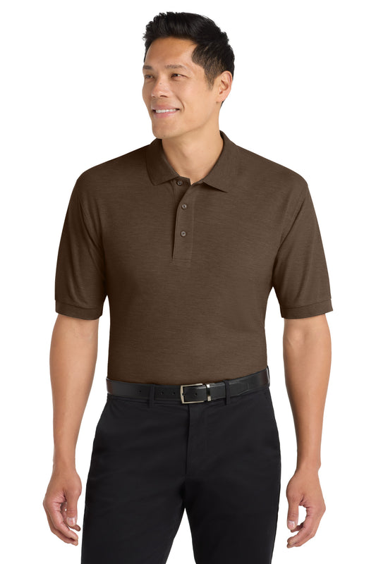Port Authority Silk Touch Polo K500 Coffee Bean