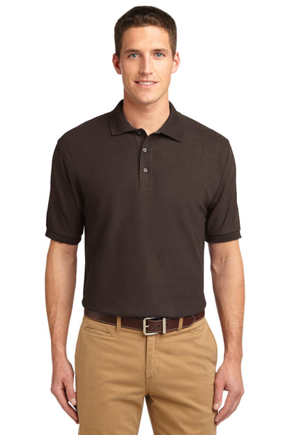Port Authority Silk Touch Polo K500 Coffee Bean