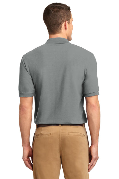 Port Authority Silk Touch Polo K500 Cool Grey