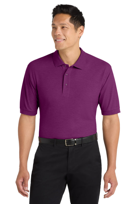 Port Authority Silk Touch Polo K500 Deep Berry