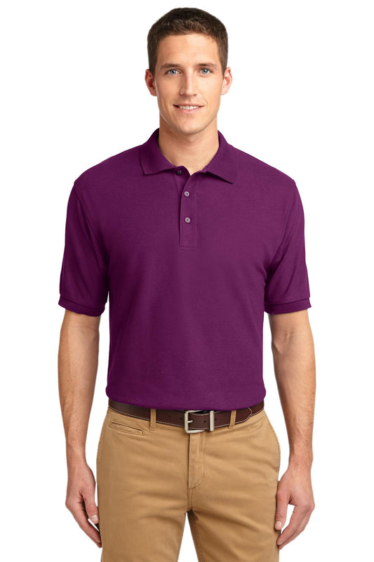 Port Authority Silk Touch Polo K500 Deep Berry