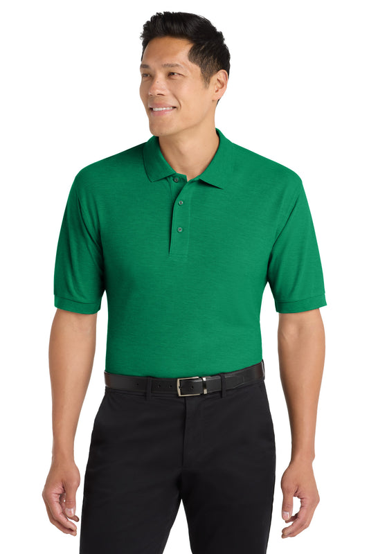Port Authority Silk Touch Polo K500 Kelly Green