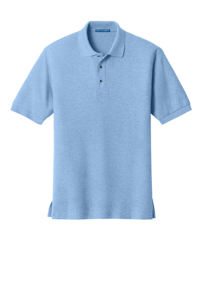 Port Authority Silk Touch Polo K500 Light Blue