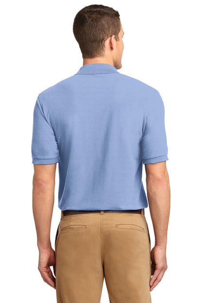 Port Authority Silk Touch Polo K500 Light Blue
