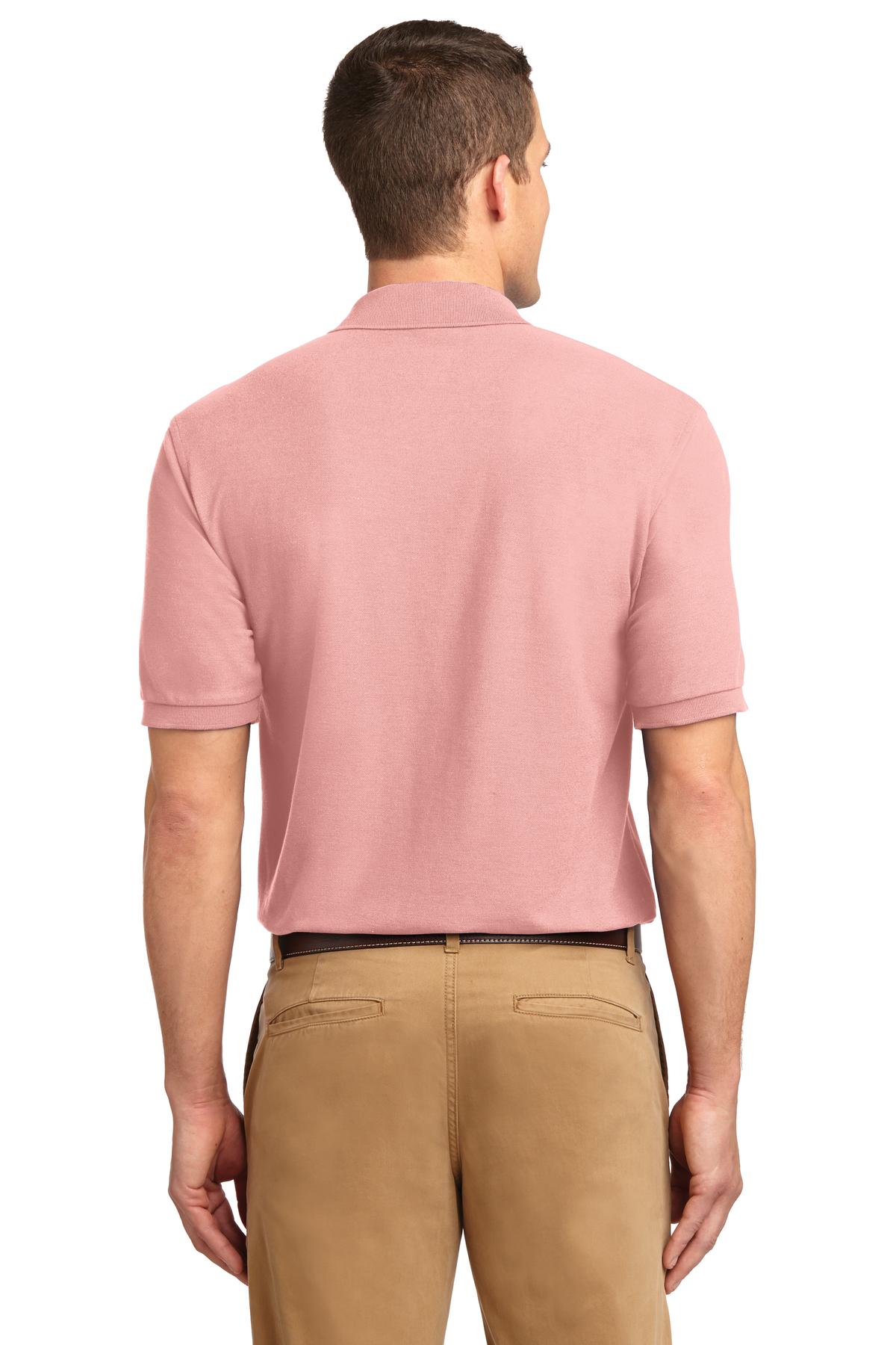Port Authority Silk Touch Polo K500 Light Pink