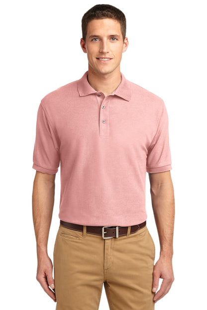 Port Authority Silk Touch Polo K500 Light Pink