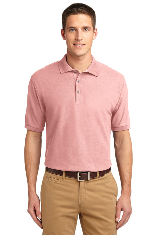 Port Authority Silk Touch Polo K500 Light Pink