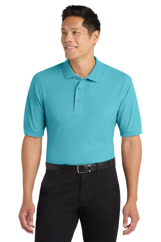 Port Authority Silk Touch Polo K500 Maui Blue