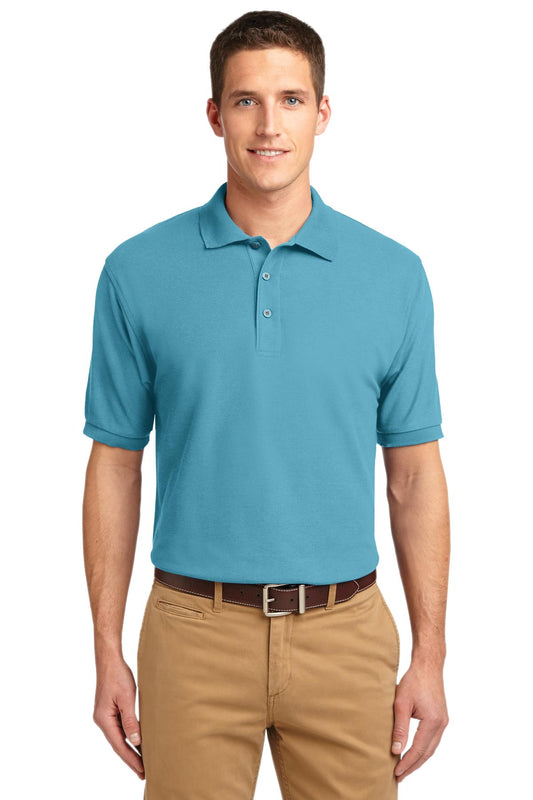 Port Authority Silk Touch Polo K500 Maui Blue