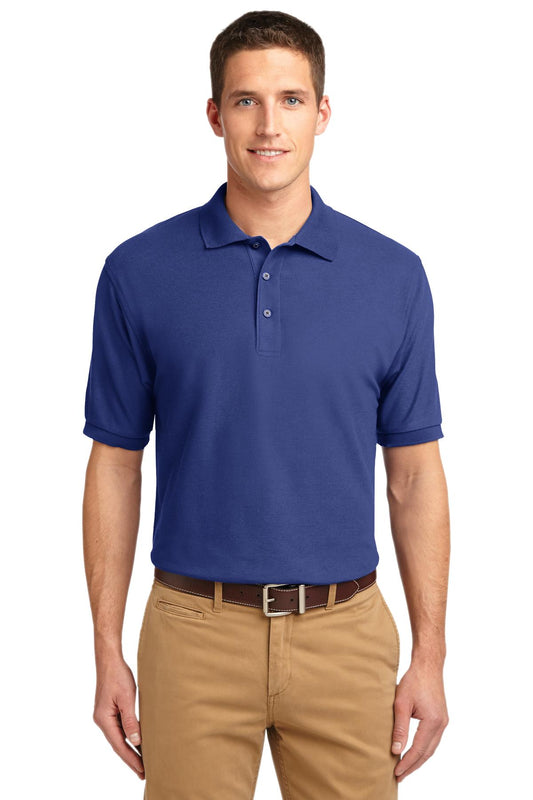 Port Authority Silk Touch Polo K500 Mediterranean Blue