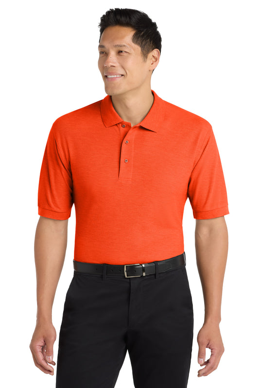 Port Authority Silk Touch Polo K500 Orange