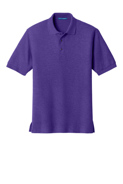 Port Authority Extended Size Silk Touch Polo K500ES Purple