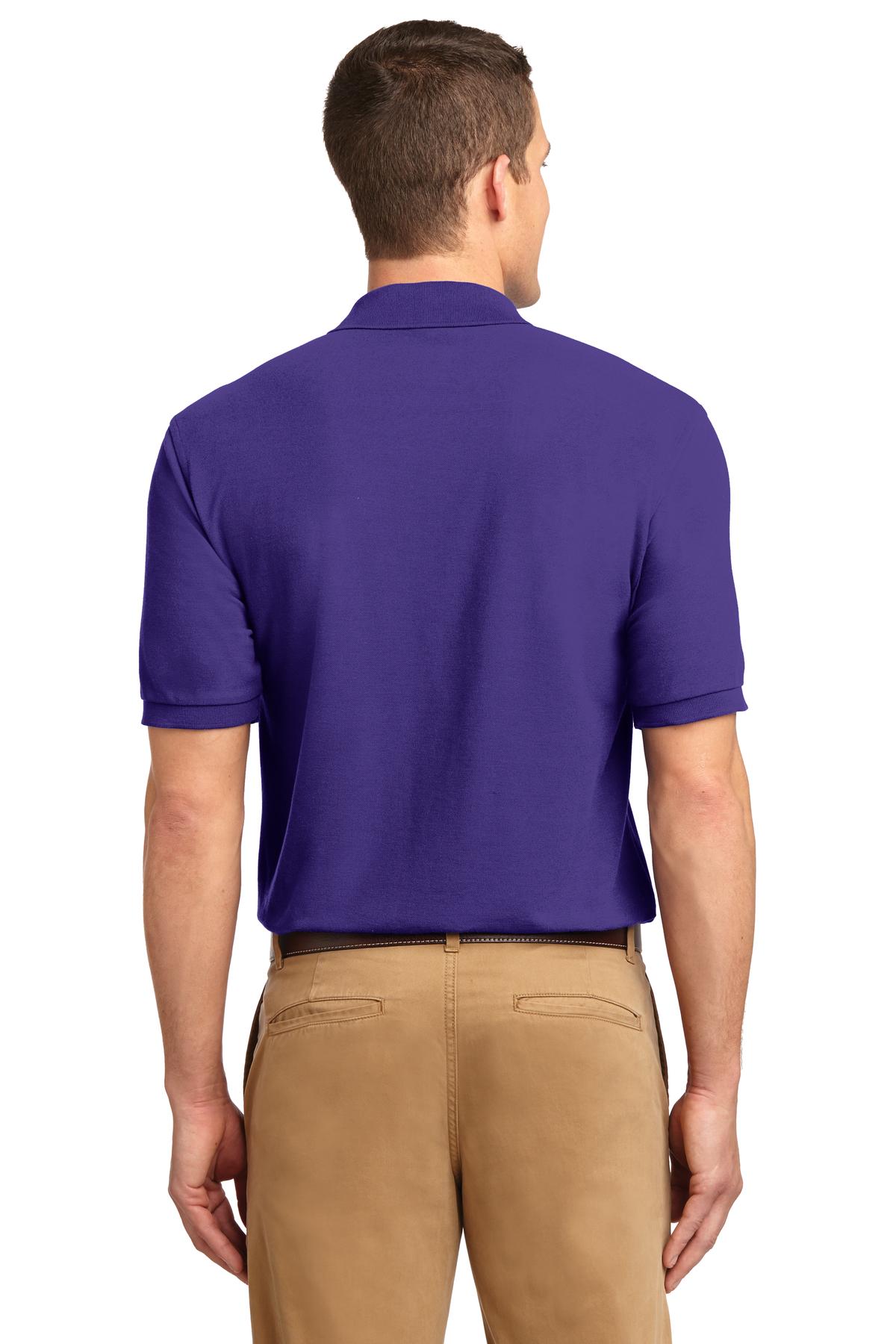 Port Authority Silk Touch Polo K500 Purple