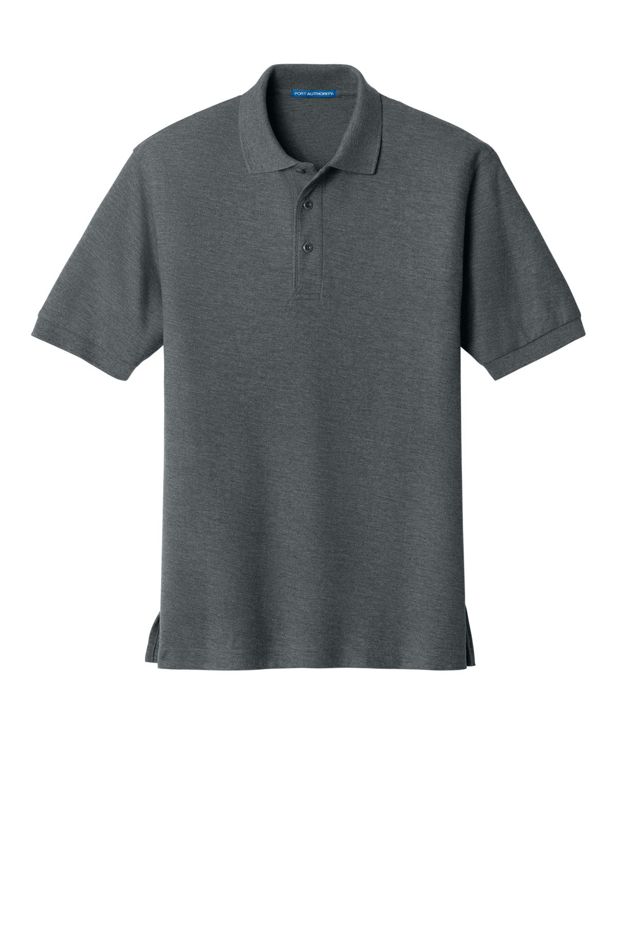 Port Authority Extended Size Silk Touch Polo K500ES Steel Grey