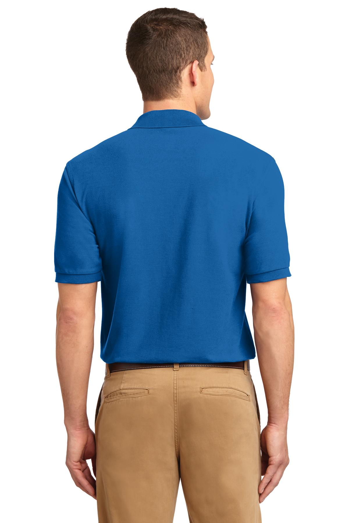 Port Authority Silk Touch Polo K500 Strong Blue
