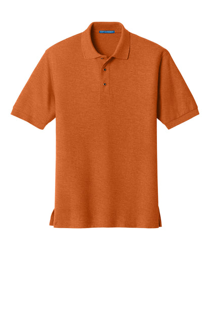 Port Authority Silk Touch Polo K500 Texas Orange