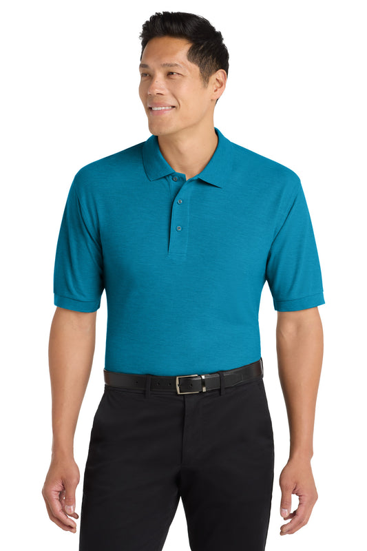 Port Authority Silk Touch Polo K500 Turquoise
