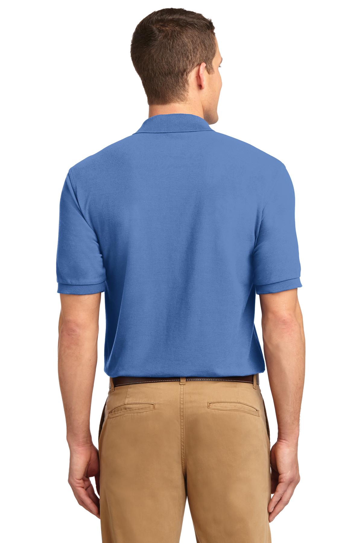 Port Authority Extended Size Silk Touch Polo K500ES Ultramarine Blue