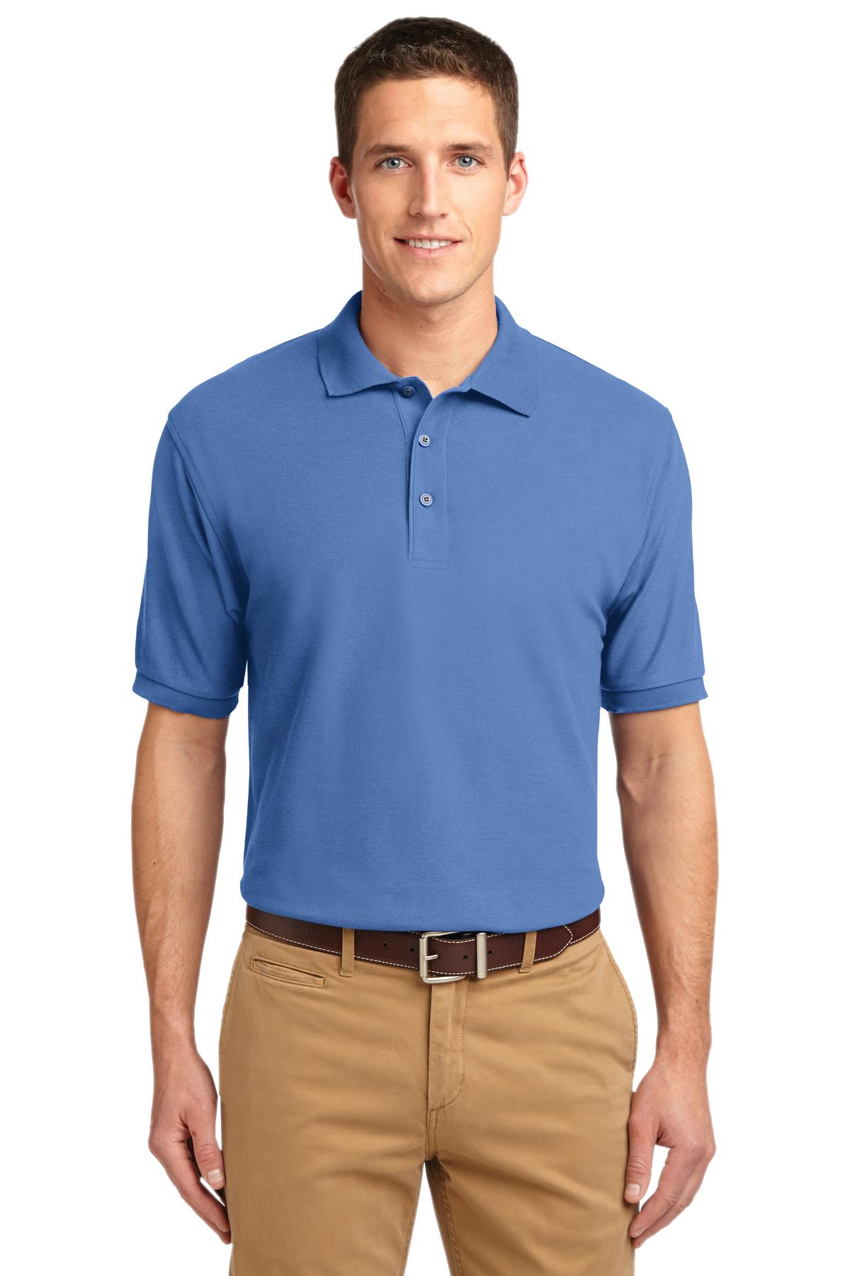 Port Authority Silk Touch Polo K500 Ultramarine Blue