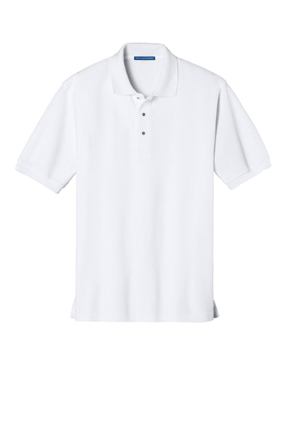 Port Authority Silk Touch Polo K500 White