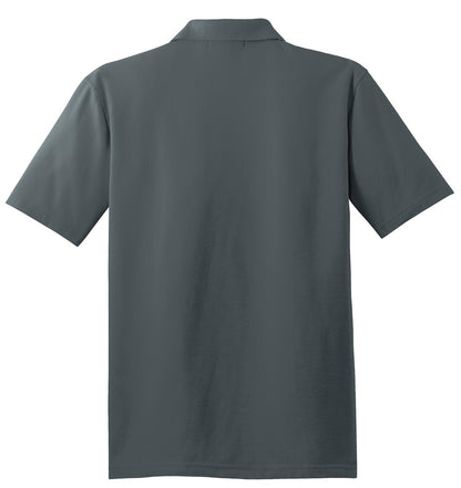 Port Authority Stain-Release Polo. K510 Steel Grey