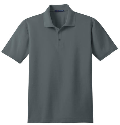 Port Authority Stain-Release Polo. K510 Steel Grey