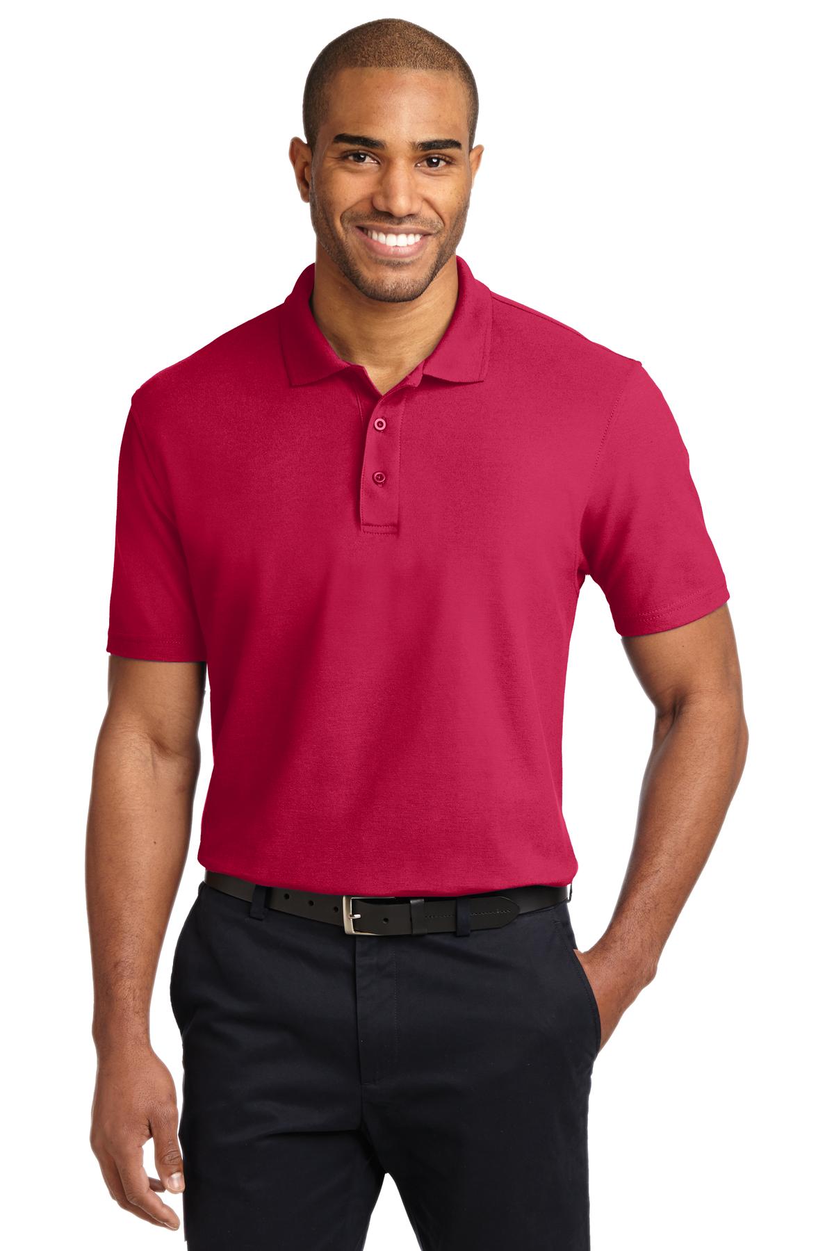 Port Authority Stain-Release Polo K510 Red