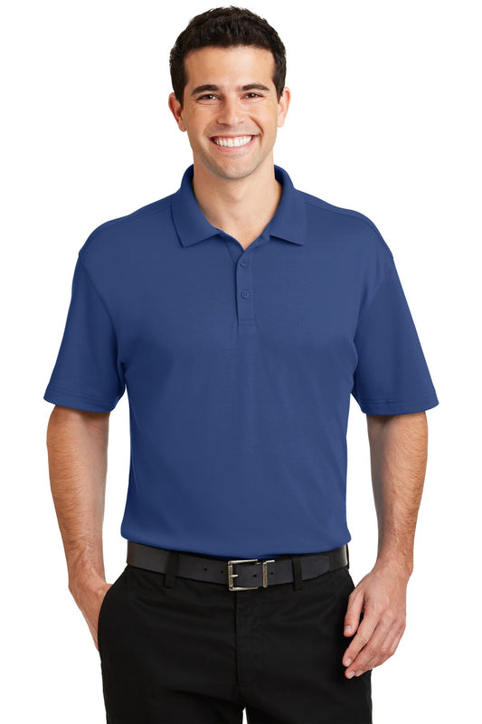 Port Authority Silk Touch Interlock Performance Polo. K5200 Royal
