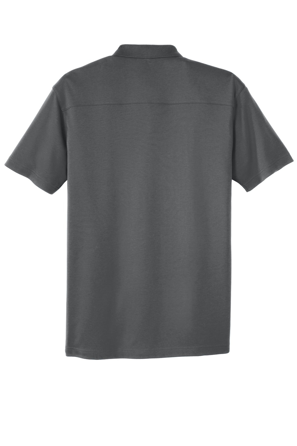 Port Authority Silk Touch Interlock Performance Polo. K5200 Sterling Grey