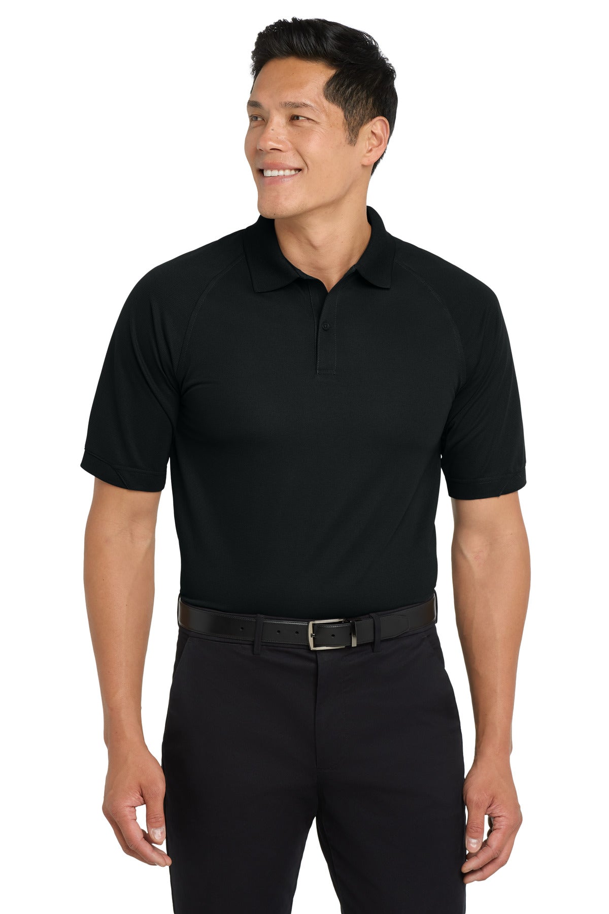 Port Authority Dry Zone Ottoman Polo K525 Black