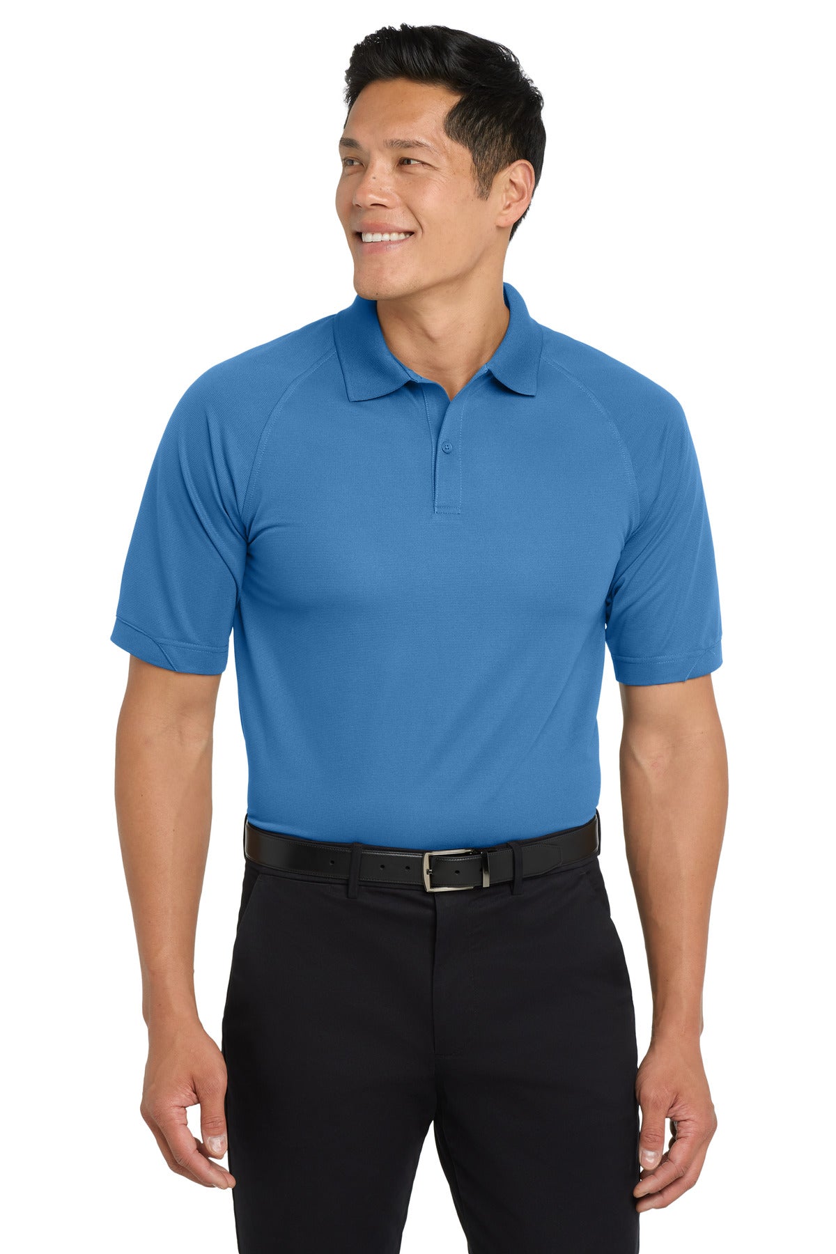 Port Authority Dry Zone Ottoman Polo K525 Blue Lake