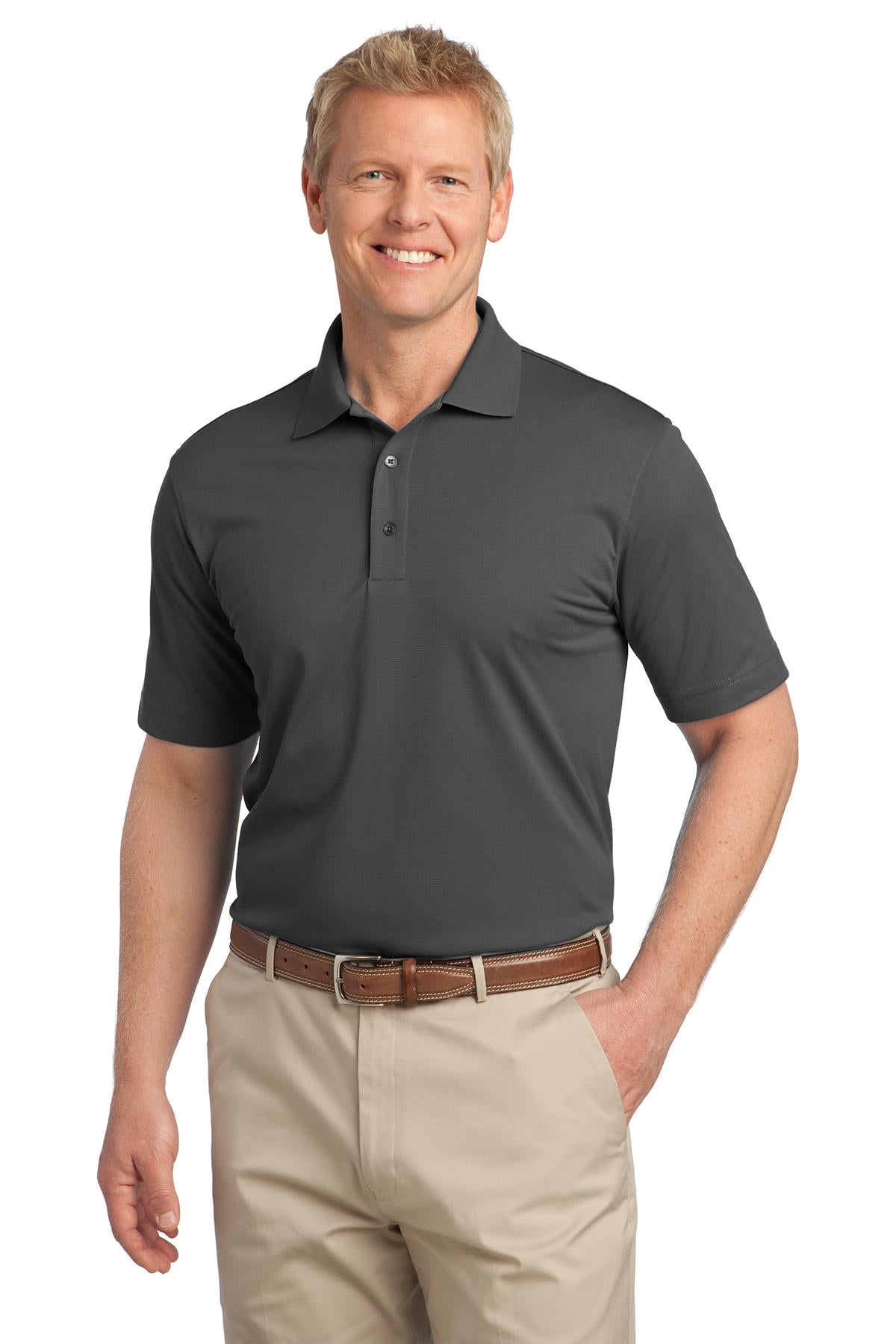 Port Authority Tech Pique Polo. K527 Grey Smoke