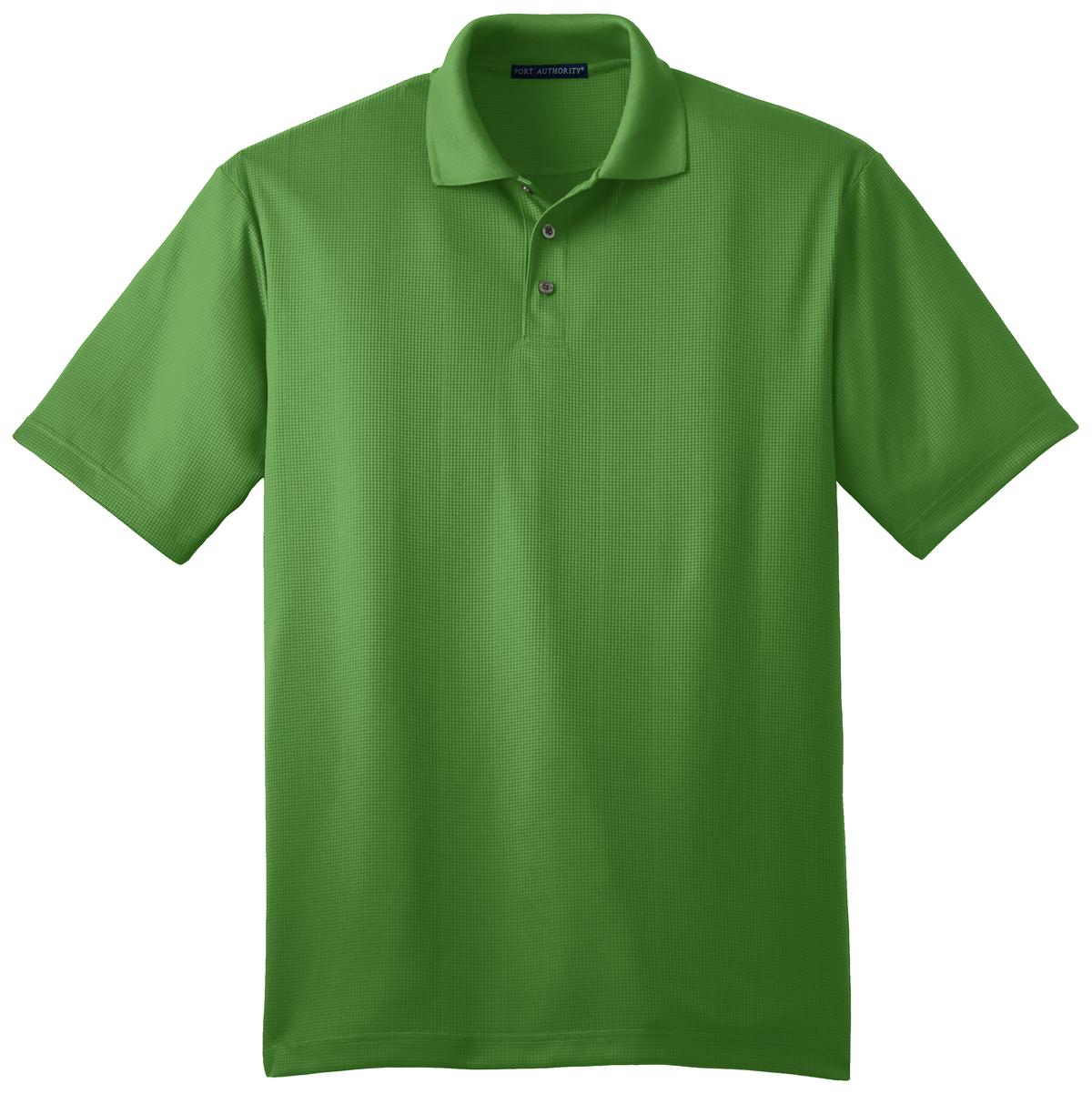 Port Authority Performance Fine Jacquard Polo. K528 Vine Green